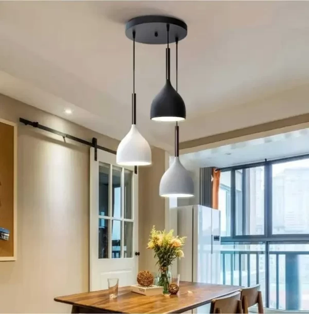 Cruv Hanging light for Bedroom, Kitchen, Living Room and Restaurants Chandelier Ceiling Lamp