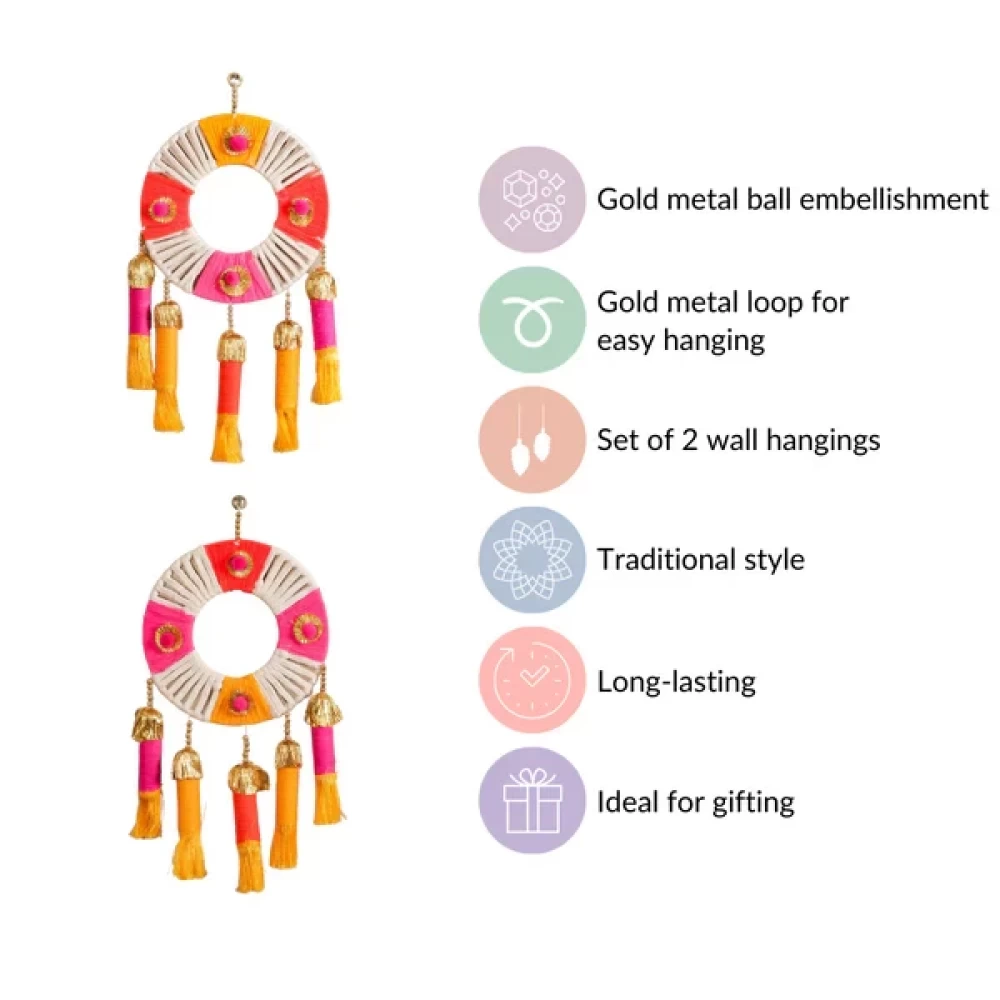 Handmade Festive Wall Hanging